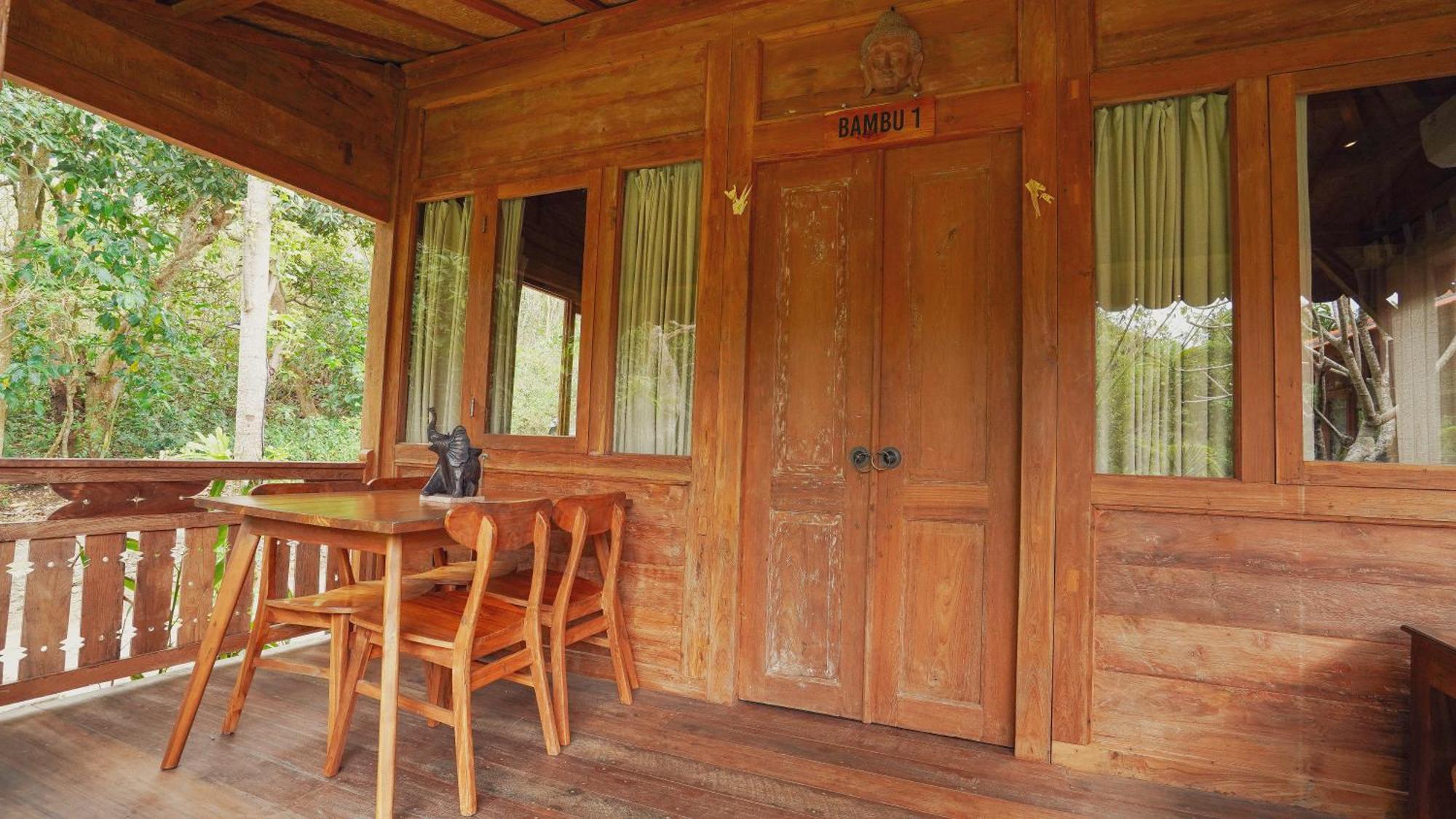 Hotel Rumah Bambu Gladek Satu à Uluwatu Extérieur photo