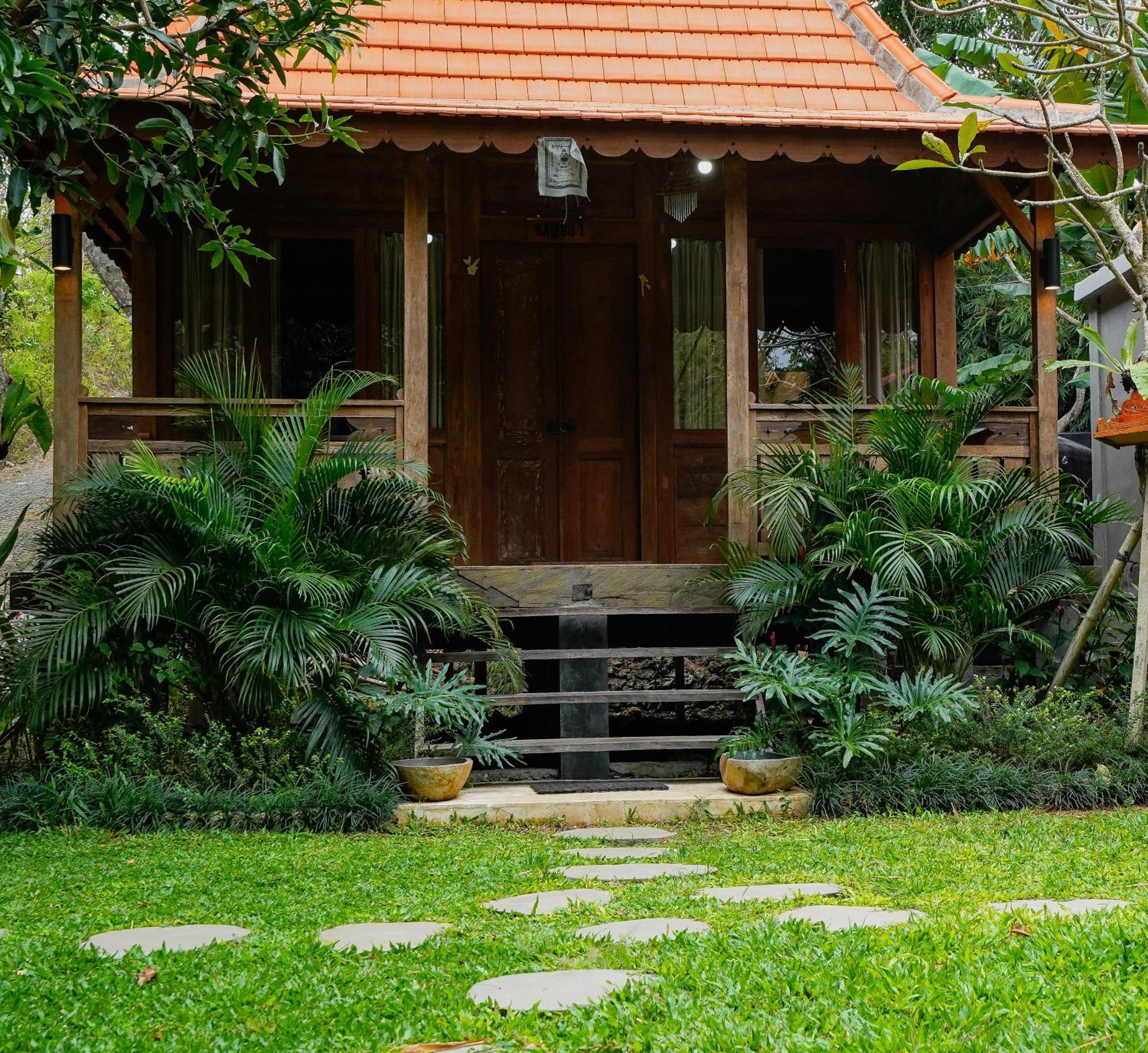 Hotel Rumah Bambu Gladek Satu à Uluwatu Extérieur photo